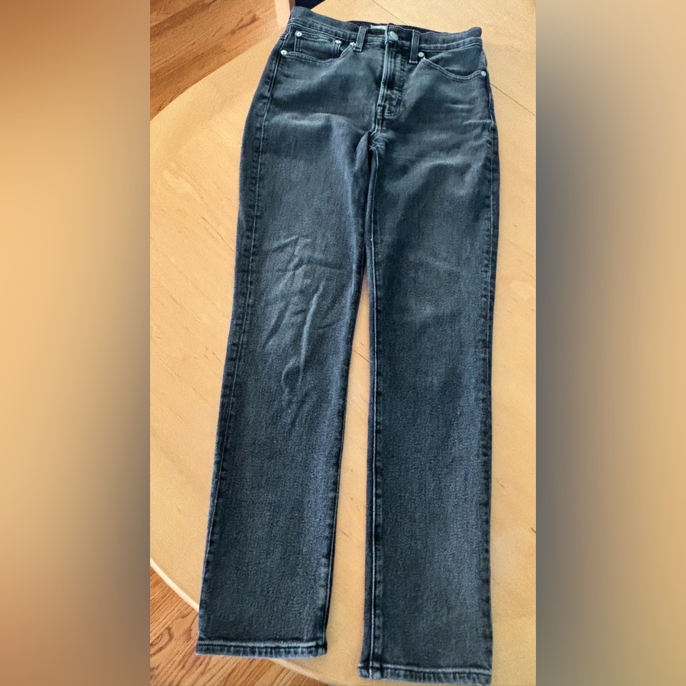 Madewell Gray Denim Jeans